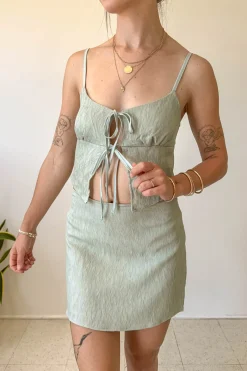 Split Front Cami Top