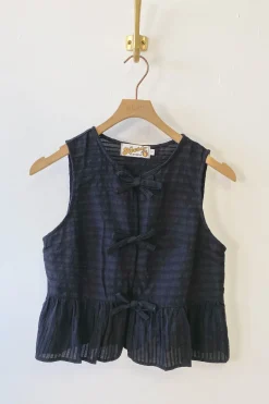 Split Front Sleeveless Top