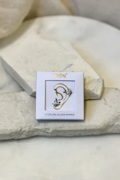 Star Cuff Earring Set