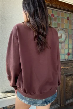 Star Embroidered Sweatshirt