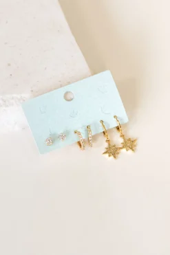 Starbust Earring Set