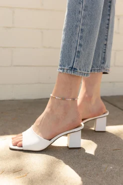 Stone Bead Anklet