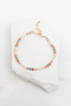 Stone Bead Anklet