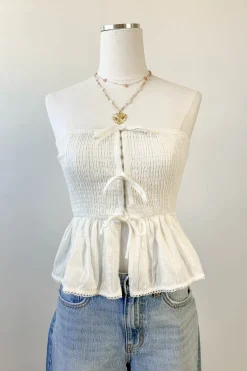Strapless Corset Top