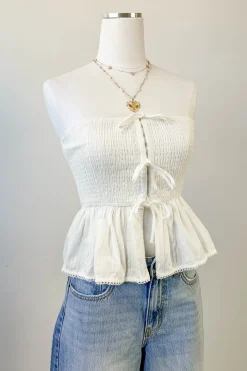 Strapless Corset Top