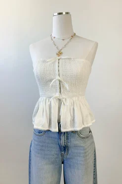 Strapless Corset Top