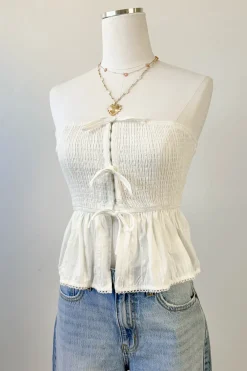 Strapless Corset Top