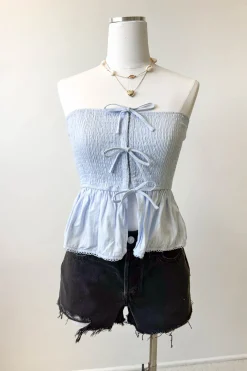 Strapless Corset Top