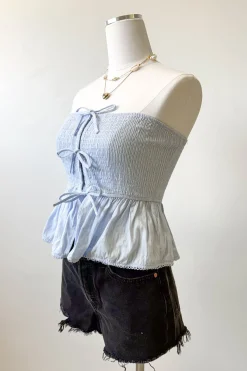 Strapless Corset Top
