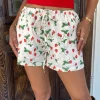Strawberry Printed Short