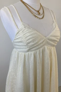 Stretch Lace Mini Dress