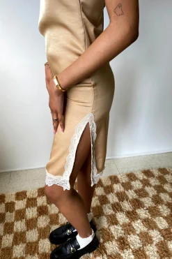 Studded Midi Dress
