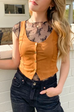 Suede Vest