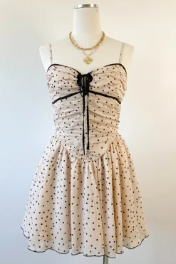 Swiss Dot Cami Dress