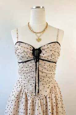 Swiss Dot Cami Dress