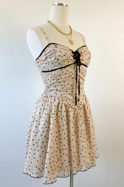 Swiss Dot Cami Dress