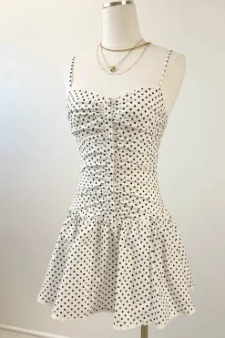 Swiss Dot Cami Dress