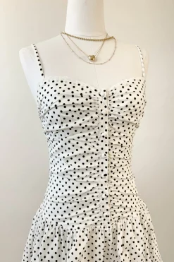 Swiss Dot Cami Dress