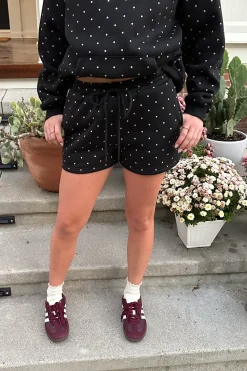 Swiss Dot Sweat Shorts