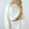 Terry Cloth Sweater