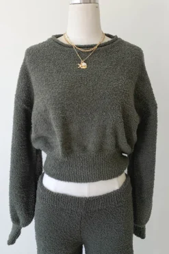 Terry Cloth Sweater