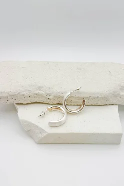 Thick Hoop Earrings