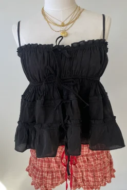 Tiered Babydoll Top