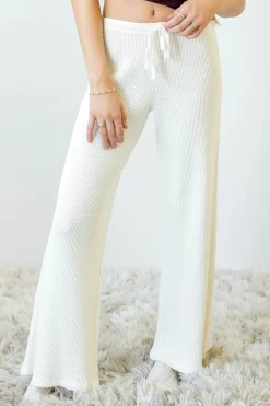 Waffle Knit Pants
