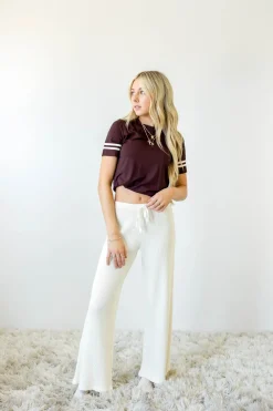 Waffle Knit Pants