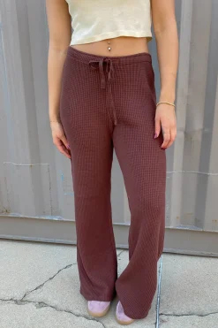 Waffle Knit Pants