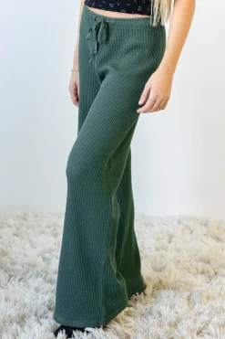 Waffle Knit Pants