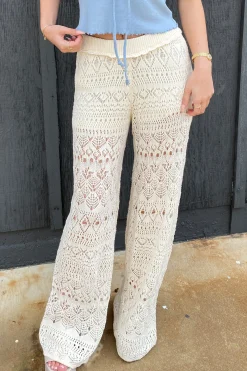 Wide Leg Knit Pants