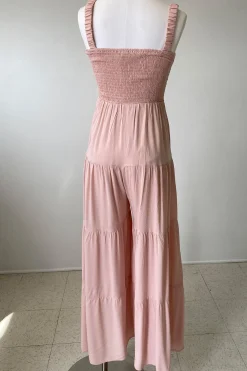 Wide Leg Sleeveless Jumpsuit by For Good
